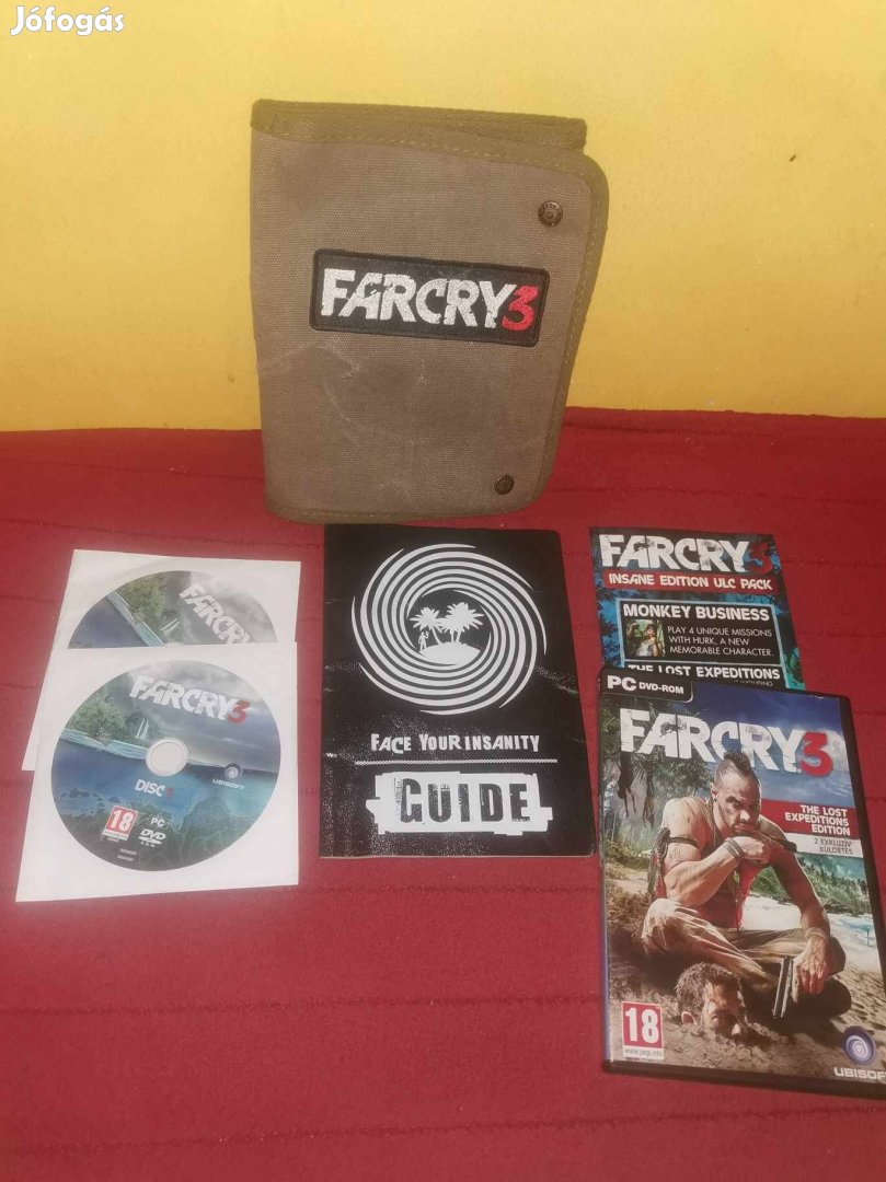 Far Cry 3 [Insane Edition] pc (figura hiányzik)
